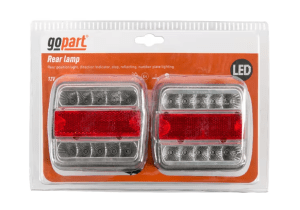 STRAŽNJE LED SVJETLO, 12V KVADRATNA - LA99200