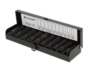 SET UDARNIH NASADNIH KLJUČEVA DUGIH, 1/2" - 1803924010P1KR