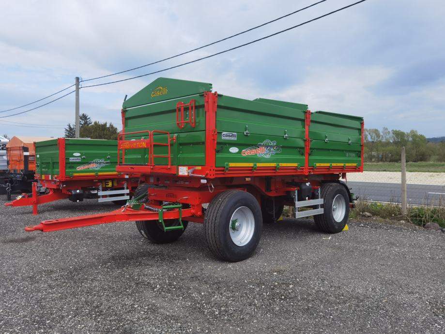 Caselli dvoosovinka 8 ton