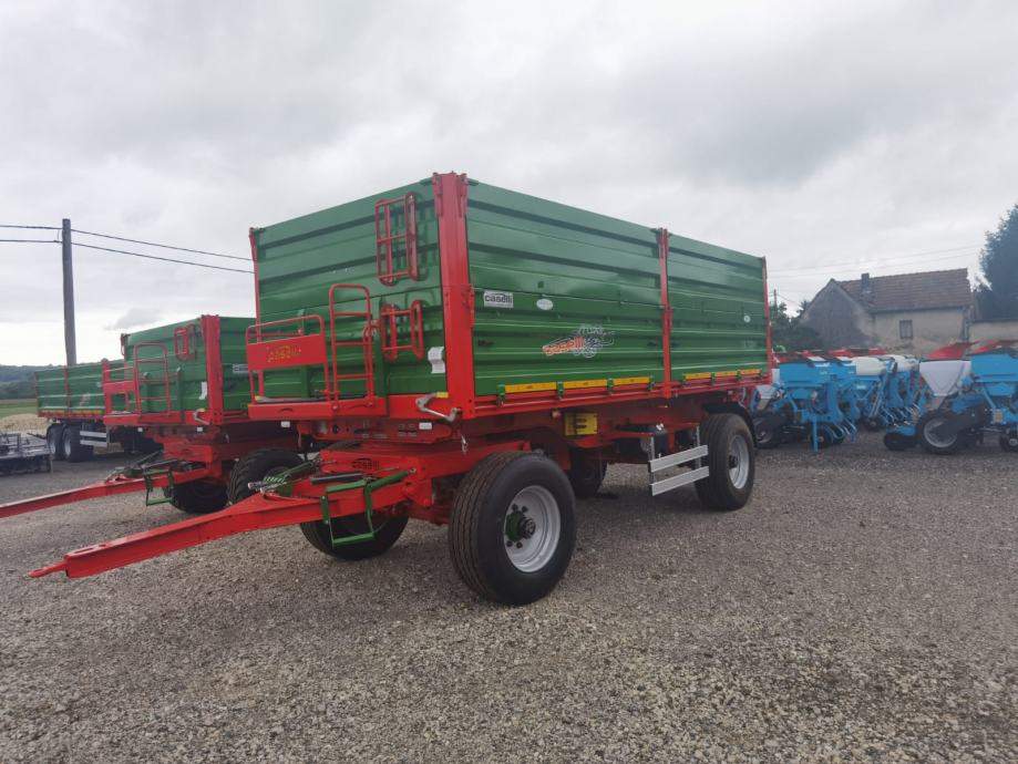 caselli dvoosovinka 14 ton 2