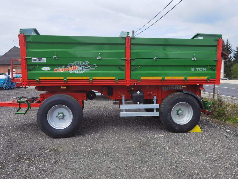 caselli dvoosovinka 8 ton 2