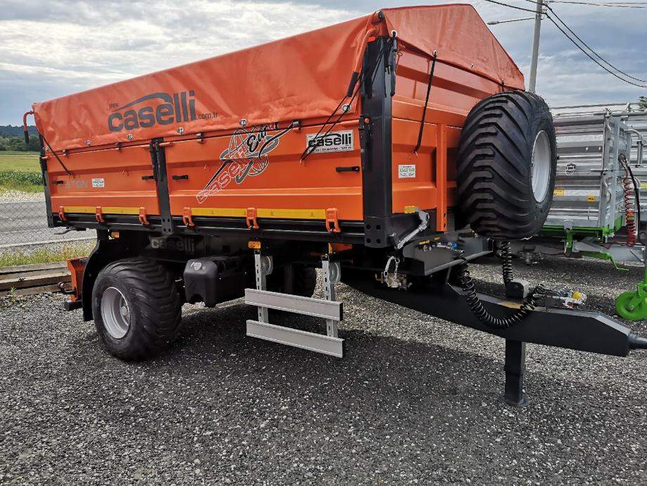 caselli jednoosovinka 5 ton