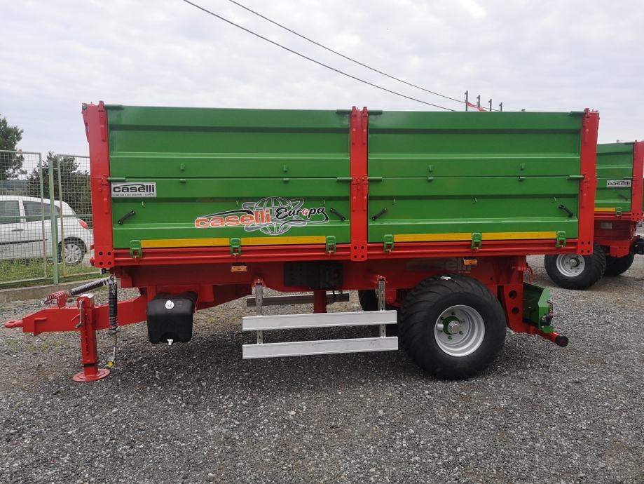 caselli jednoosovinka 6 ton 2